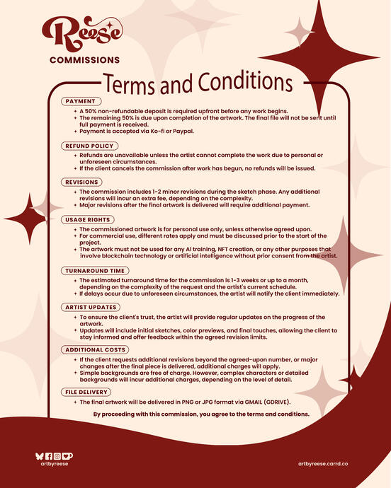 Terms and Conditions